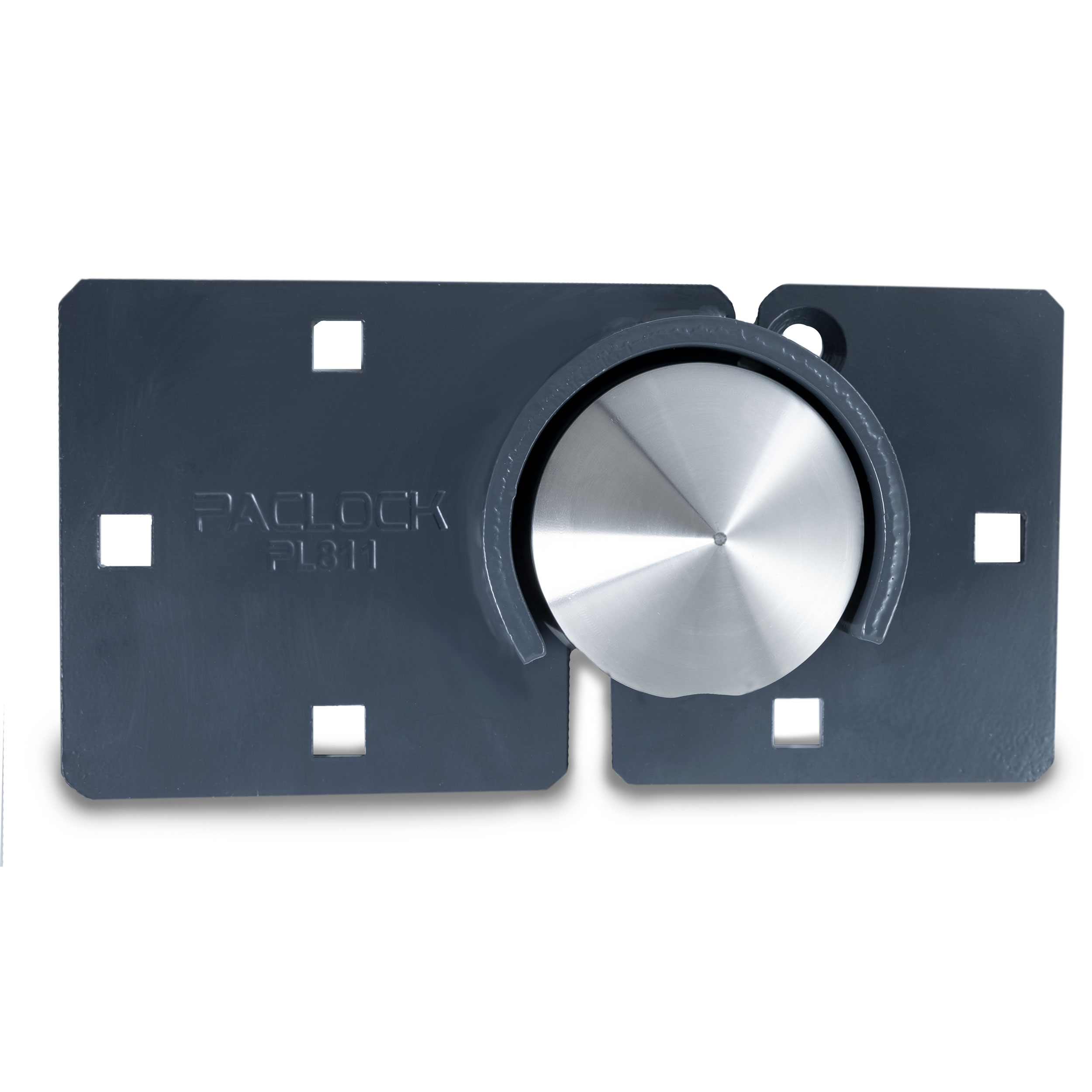 FlatBackStyle ConeShaped Hockey Puck with Hasp, UCS PACLOCK