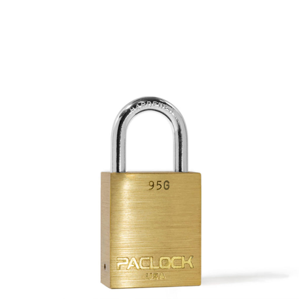 Pa Padlock Light-Duty Brass Padlock - PACLOCK
